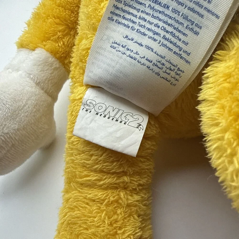 Sonic the Hedgehog Build-A-Bear 2 Tails Plush